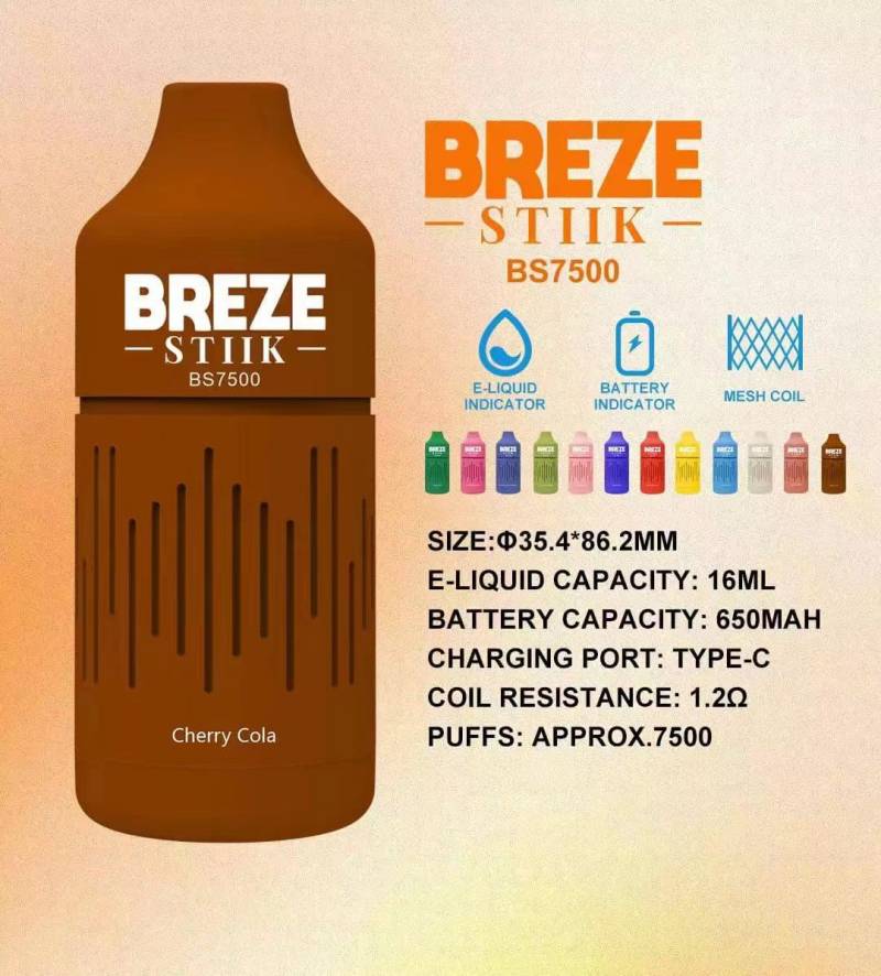 Breze Stiik BS7500 vapes