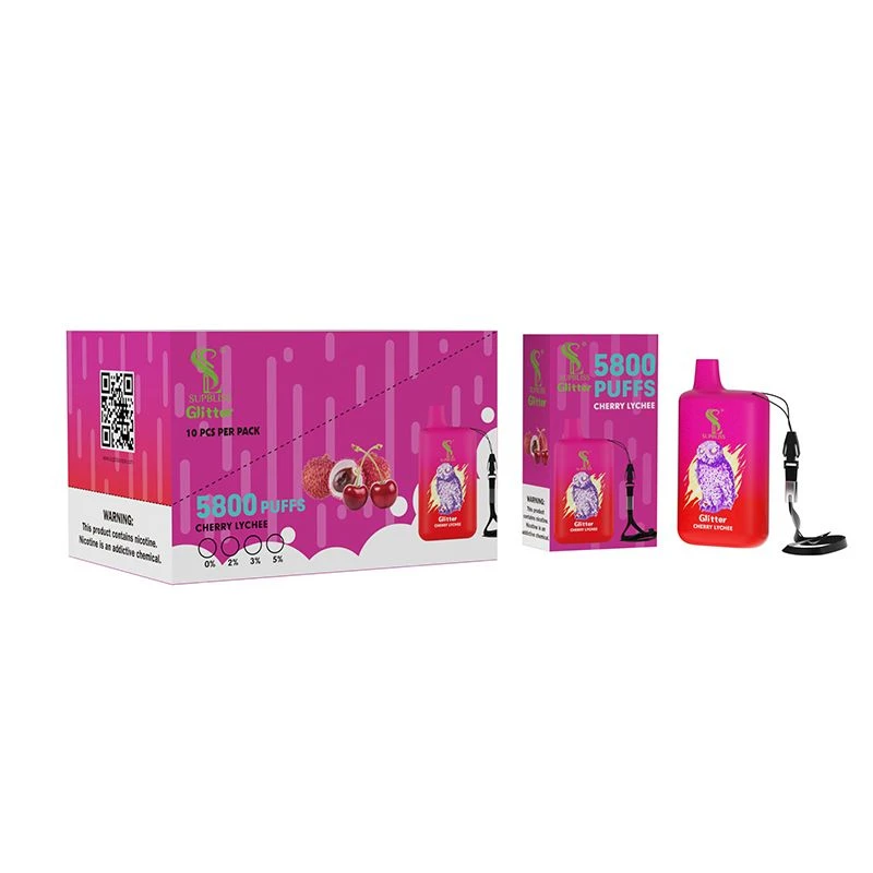 Suppliss Glitter 5800 Kertakäyttöinen Vape
