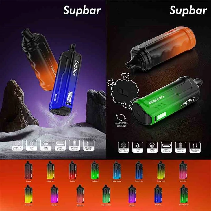 Supbar 10000 puhallusta