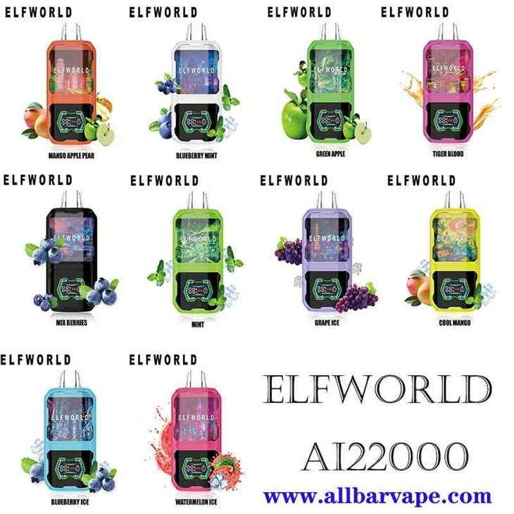 ELFWORLD AI22000 Kertakäyttöinen Vape