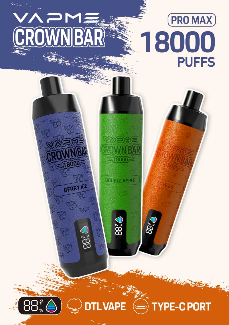 VAPME CROWN BAR 18000 1 VAPME CROWN BAR 18000 1