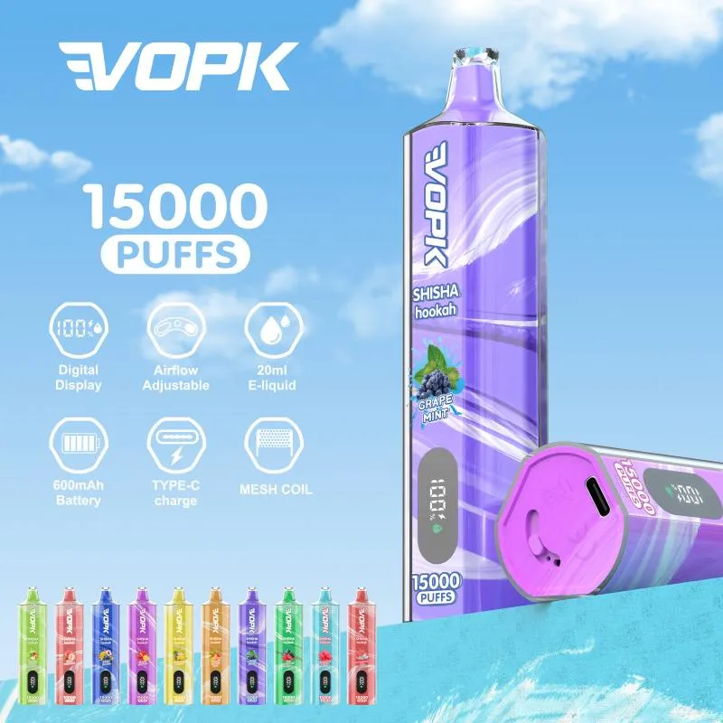 VOPK shisha hookah 15000 digital VOPK shisha hookah 15000 digital