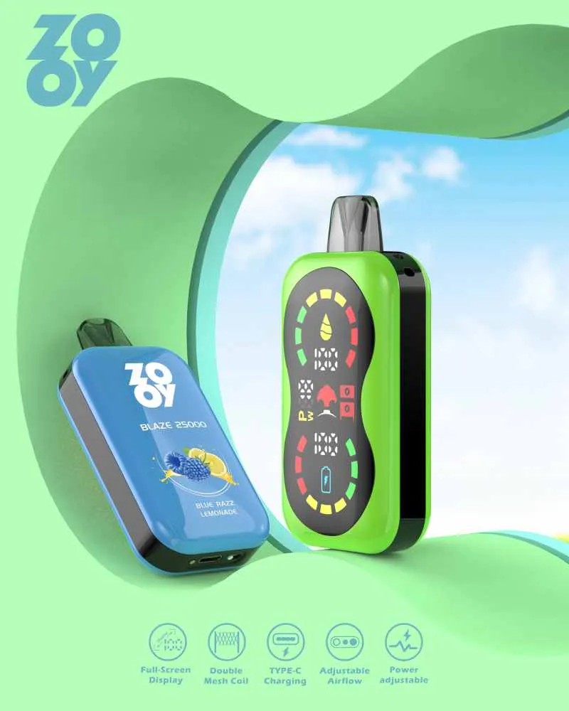ZOOY VAPE BLAZE 25000puffs vape ZOOY VAPE BLAZE 25000puffs vape