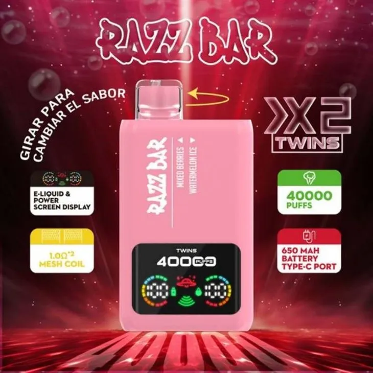 Malaga-Good-Puff-Tornado-Vaper-Disposable-Vape-2X20K-Double-Flavors-40000-Puff-Razzbar-40K-Vape-EU-Warehouse-Dual-Flavor-Razz-Bar-Wholesale-E-Cigarette_RAZZ BAR 40000