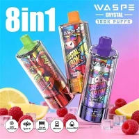 Waspe Crystal 8 1 180K Puffsissa