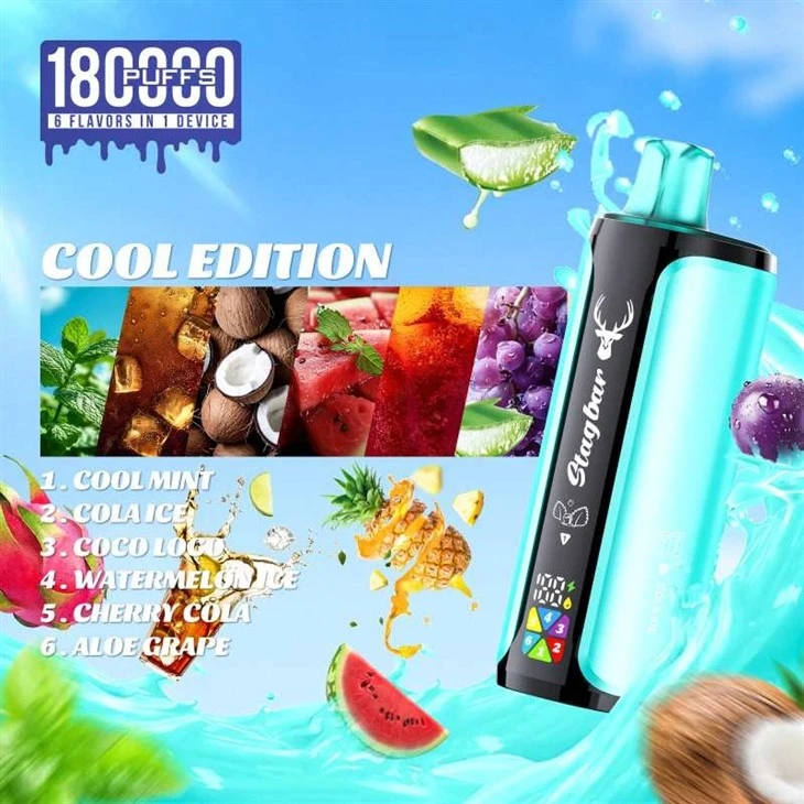 StagBar 6in1 180000 Puffs best
