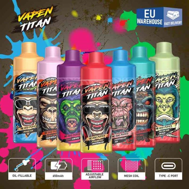 VAPEN TITAN 10000 suihke
