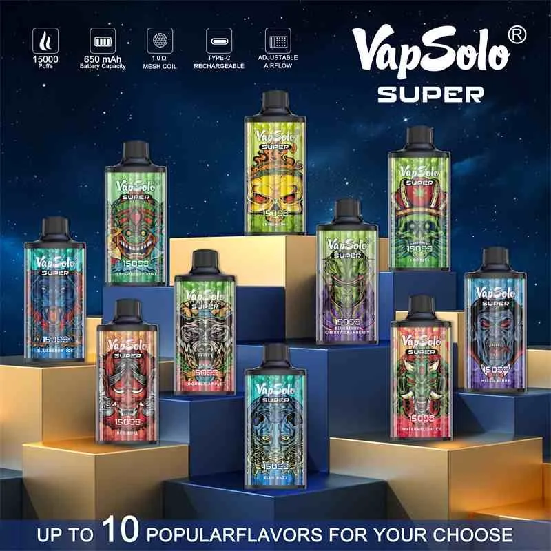vapsolo-super-15000-puff-disposable-vape-VapSolo SUPER 15000 -