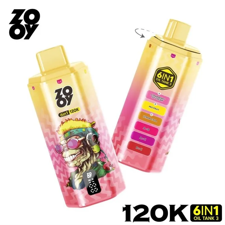 ZOOY VAPE 6 IN 1 120K-08